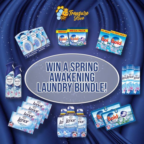 🎉 WIN A SPRING AWAKENING WASHING BUNDLE FOR JUST 49P! 🎉