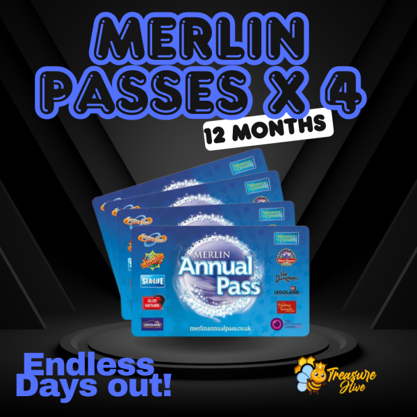 🎢 Win 4 x Merlin Annual Passes 🌟