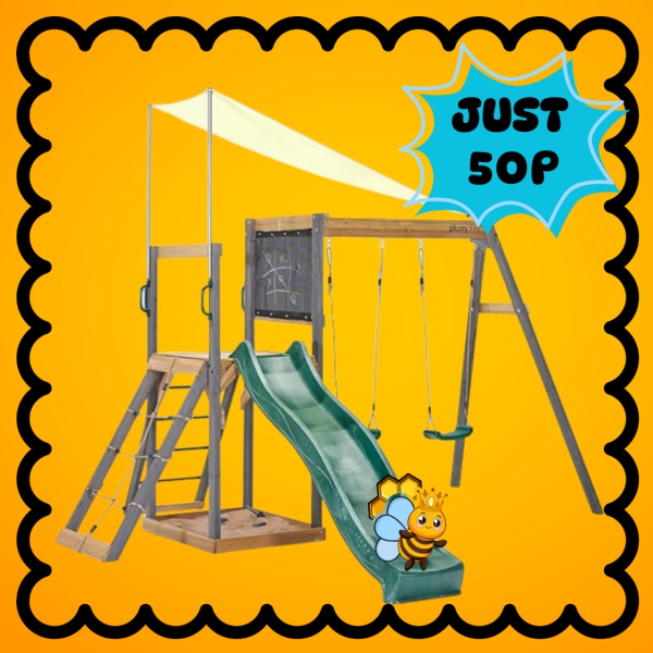 🛝WIN A STUNNING CHILDREN'S OUTDOOR PLAYSET FOR JUST 50p!🌟