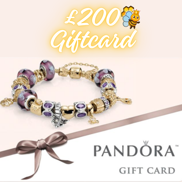 💎WIN a £200 Pandora Gift Card. Just £1.50 a Ticket!💎