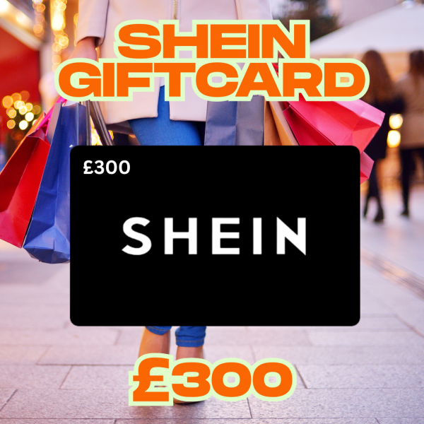 🎉 WIN a £300 Shein Gift Card for JUST 59p! 🎉
