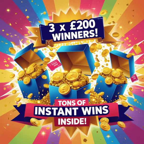 🎉 Triple Treat + Instant Wins Competition 🎉