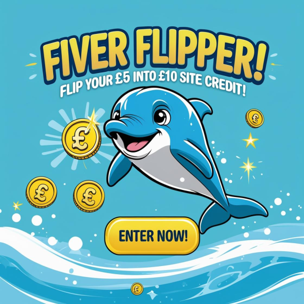 🐬💸Fiver Flipper - Make a Splash - Double Your Cash!💸🐬